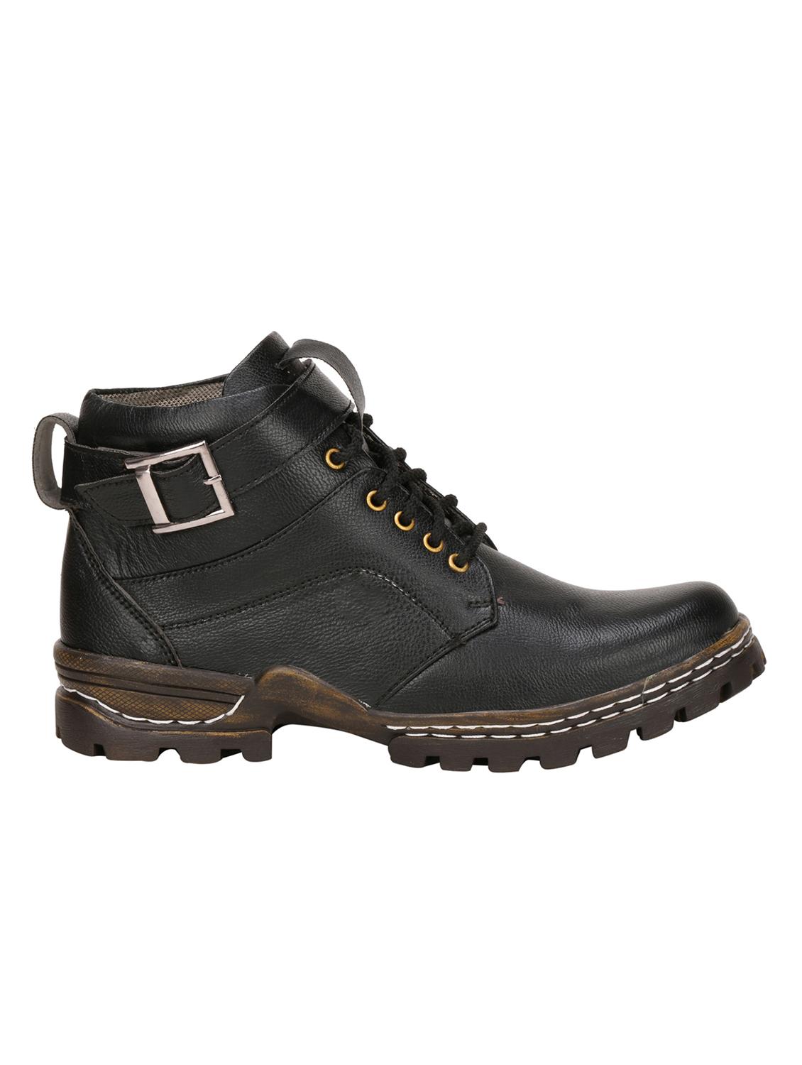 black leather boot - 16237100 - Zoom Image - 2