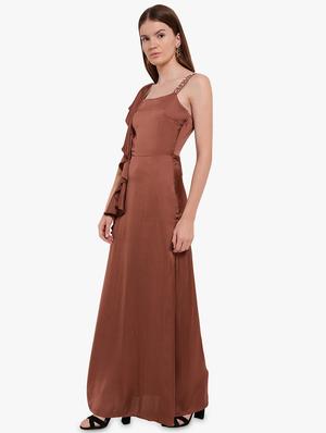 ruffle trim embellished detail down - 16237297 - Standard Image - 2