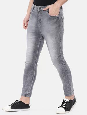 grey heavy washed jeans - 16237523 - Standard Image - 2