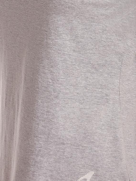 mesh panel scoop neck tee - 16237874 - Zoom Image - 5