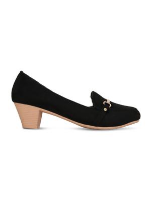 black slip on pumps - 16239550 - Standard Image - 2