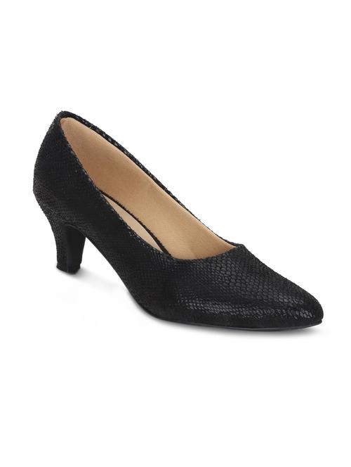 black slip on pumps - 16239556 - Standard Image - 1