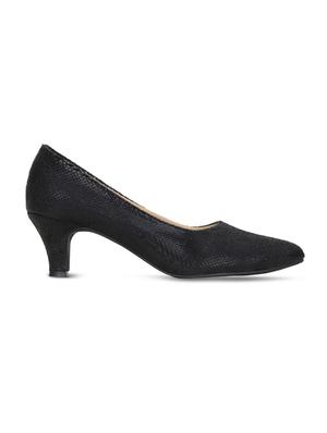 black slip on pumps - 16239556 - Standard Image - 2