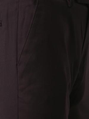 red terry rayon flat front formal trouser - 16240024 - Standard Image - 5