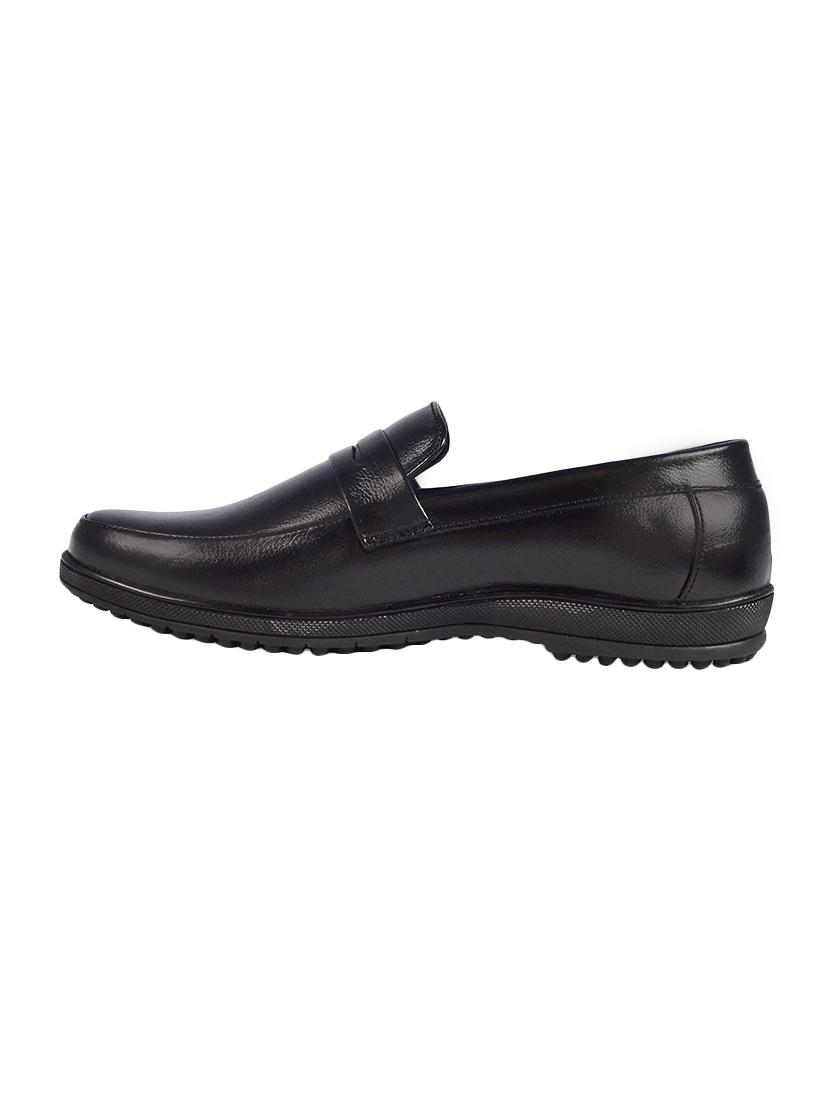 black leather slipons - 16240812 - Zoom Image - 2