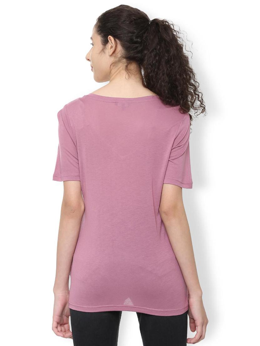v-neck solid top - 16242241 - Zoom Image - 2
