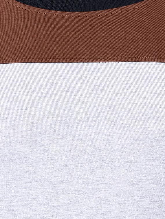 multi colored color block t-shirt - 16243826 - Zoom Image - 5