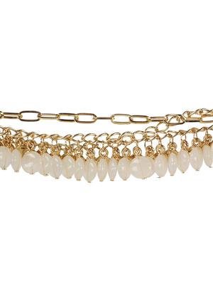 white glass beaded bracelet - 16244960 - Standard Image - 2