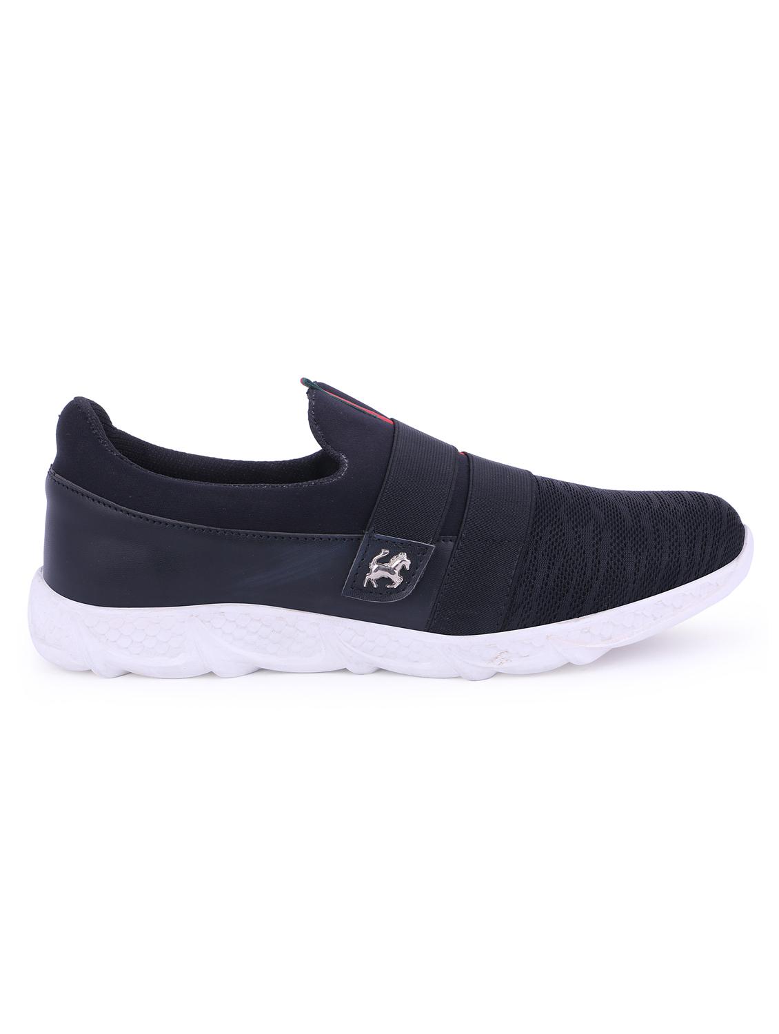 black slip on mesh sport shoes - 16245249 - Zoom Image - 2