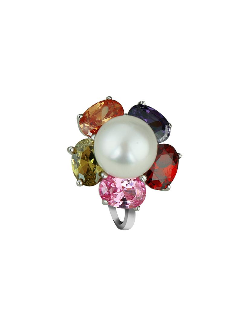 multi colored metal hand ring - 16248398 - Zoom Image - 2