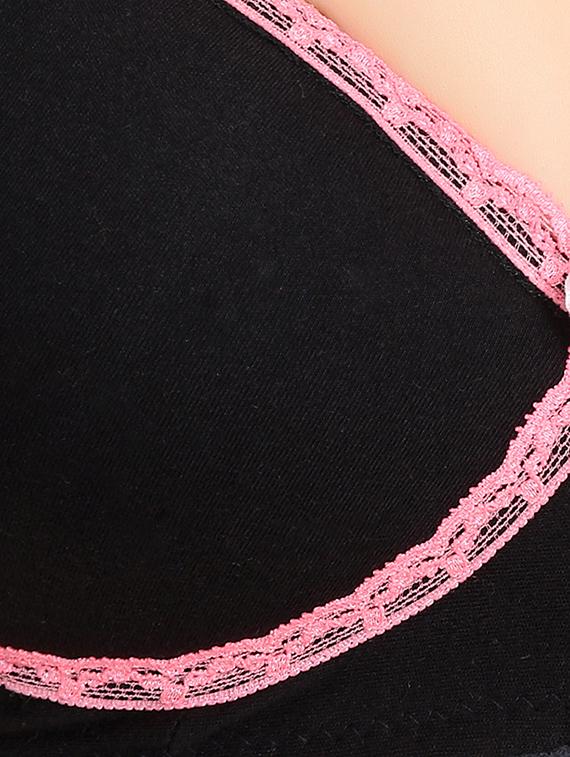 set of 2 lace trim bra and panty set - 16249322 - Zoom Image - 5