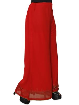 embellished flared palazzo - 16249577 - Standard Image - 2