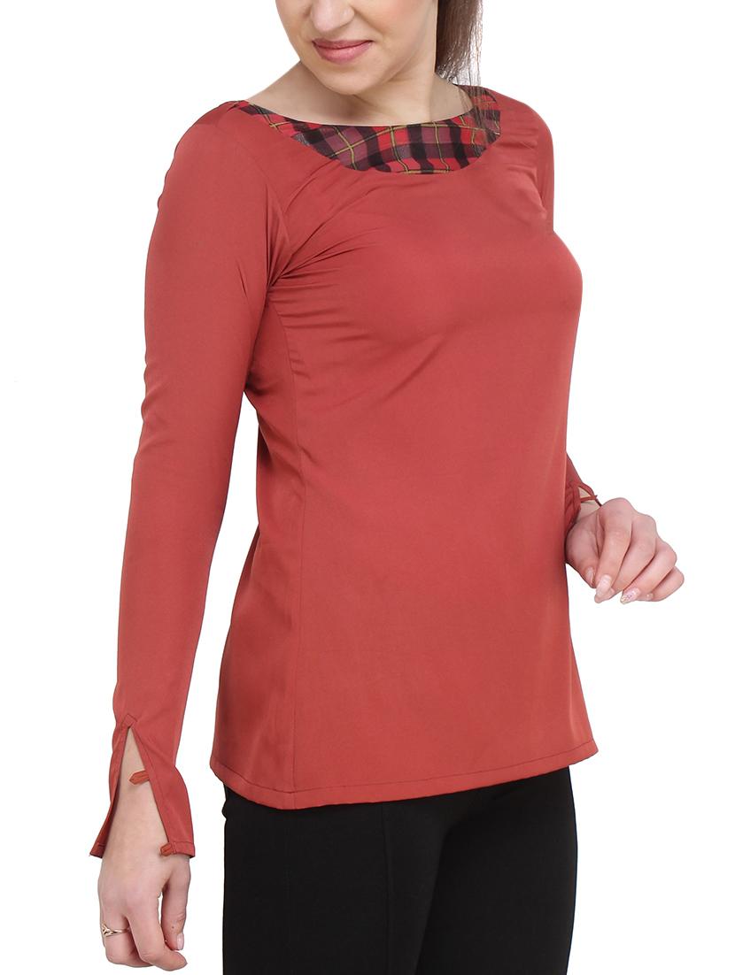 boat neck long sleeved top - 16251857 - Zoom Image - 2