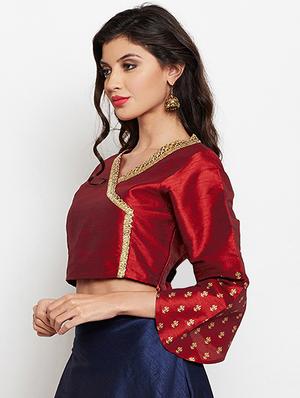 Bell sleeves printed blouse - 16252910 - Standard Image - 2
