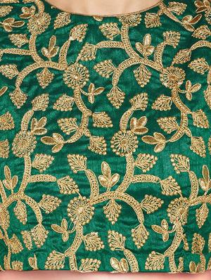 Gold embroidered blouse - 16252914 - Standard Image - 5