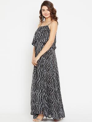ruffle detail maxi dress - 16254501 - Standard Image - 2