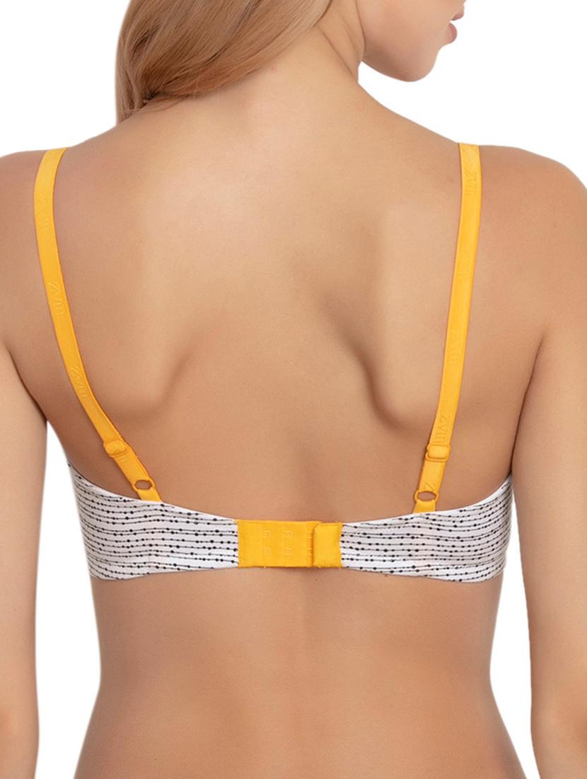 bow patch t-shirt bra - 16254802 - Zoom Image - 2