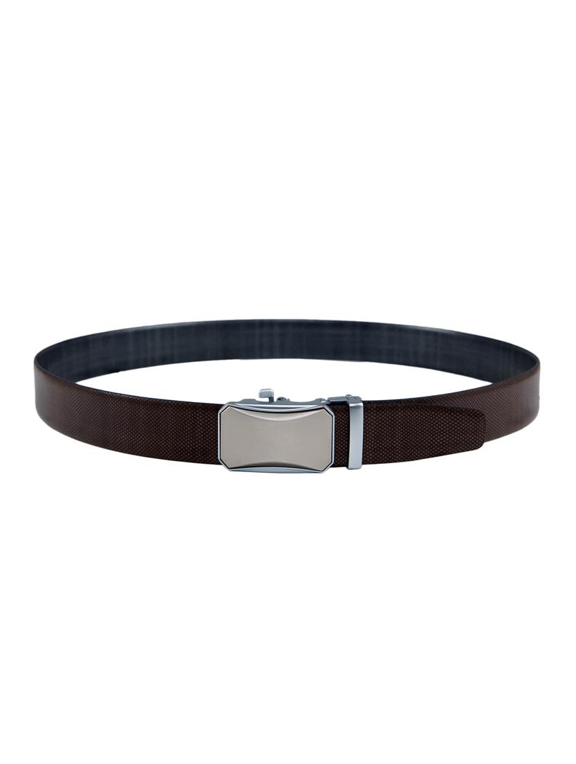 blackbrown leather belt - 16255061 - Zoom Image - 2