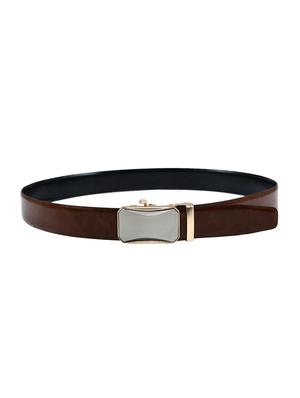 blackbrown leather belt - 16255072 - Standard Image - 2