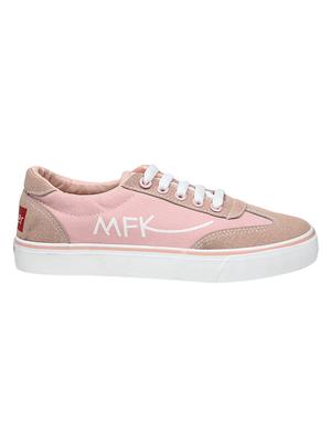 pink lace-up sneakers - 16255131 - Standard Image - 2