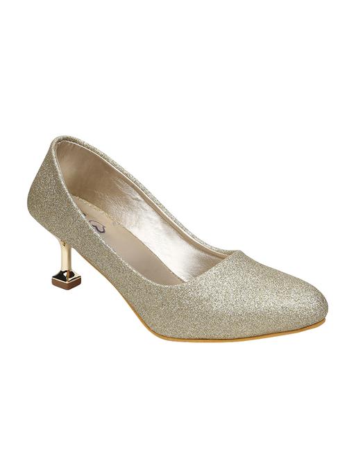 metallic slip on pumps - 16255167 - Standard Image - 1