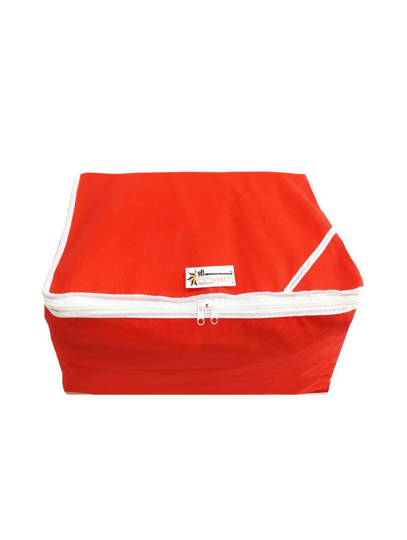 Set of 3 red silk utility bag - 16255279 - Zoom Image - 2