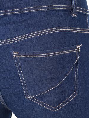 frayed hem pearl embellished jeans - 16256982 - Standard Image - 5