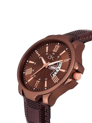 ADK Analog Brown Dial Wrist watch For Men-JG-02 - 16257380 - Standard Image - 2