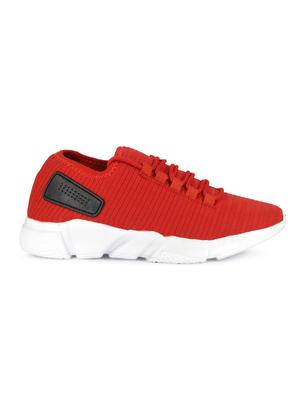 red fabric sport shoes - 16257484 - Standard Image - 2