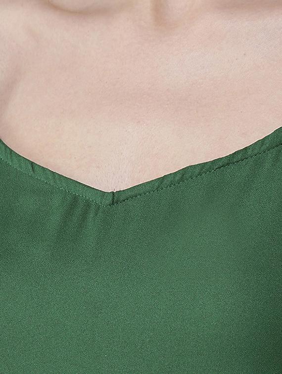 cold shoulder solid top - 16258305 - Zoom Image - 5