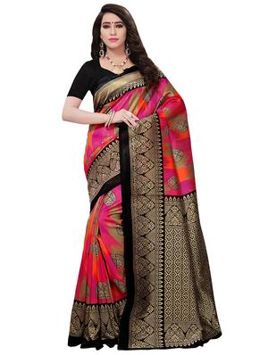 multi color saree combo (set of 2) with blouse - 16258796 - Standard Image - 2