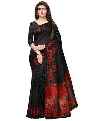 multi color saree combo (set of 2) with blouse - 16258798 - Standard Image - 2