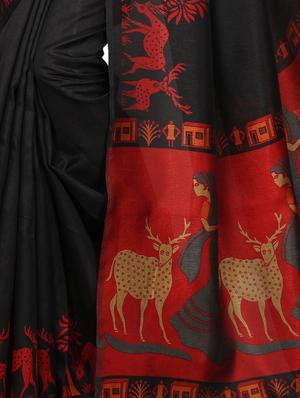 multi color saree combo (set of 2) with blouse - 16258798 - Standard Image - 5
