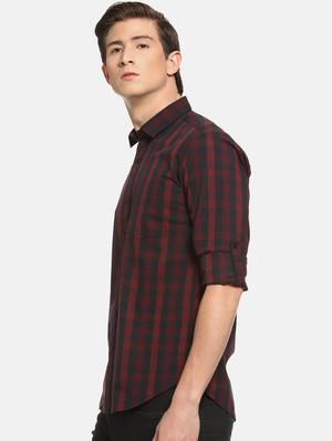 multi colored checkered casual shirt - 16258908 - Standard Image - 2