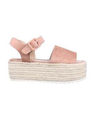 pink platforms wedges - 16260462 - Standard Image - 2