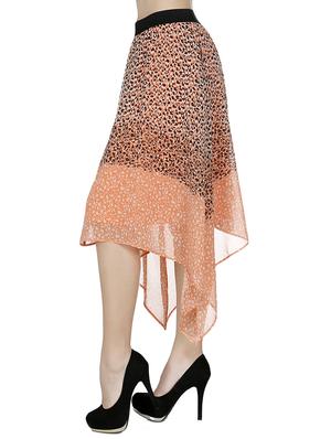 high rise asymmetric skirt - 16260480 - Standard Image - 2