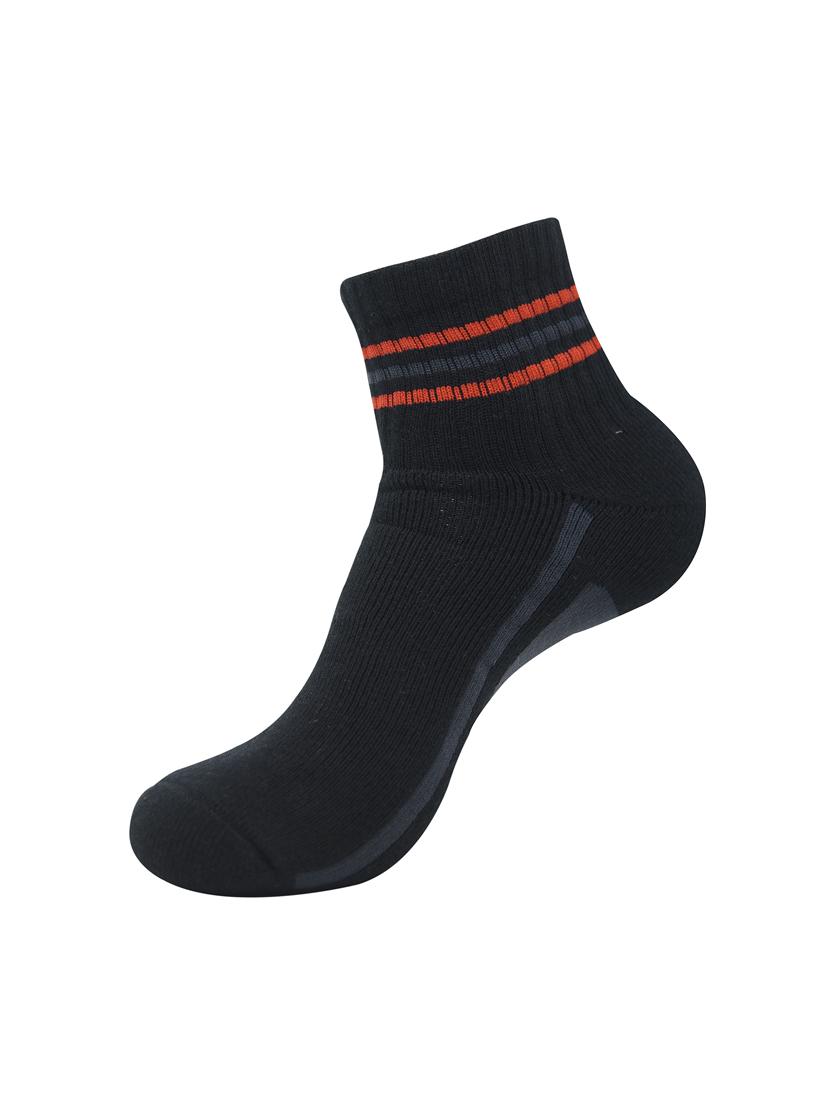 set of 3 multi colored cotton ankle length sock - 16260653 - Zoom Image - 2