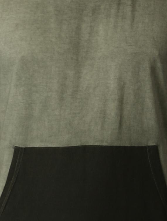 green color block pocket tshirt - 16261089 - Zoom Image - 5