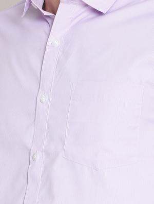 purple solid formal shirt - 16261541 - Standard Image - 5