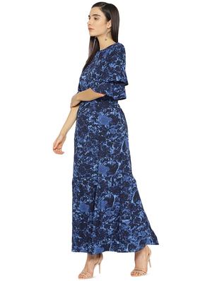 ruffle sleeved floral maxi dress - 16262062 - Standard Image - 2