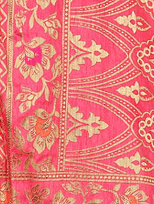 floral embroidered a-line lehenga - 16262899 - Standard Image - 2