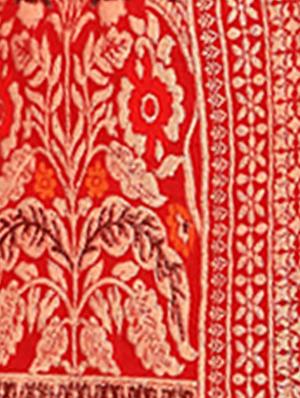 floral embroidered a-line lehenga - 16262901 - Standard Image - 2