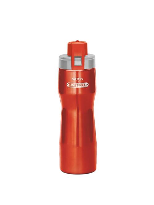 Milton Champ 750 Unisteel Stainless Steel Water Bottles, 650 Ml, Red - 16262972 - Very Small Image - 1