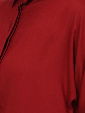 concealed placket solid shirt - 16265318 - Standard Image - 5