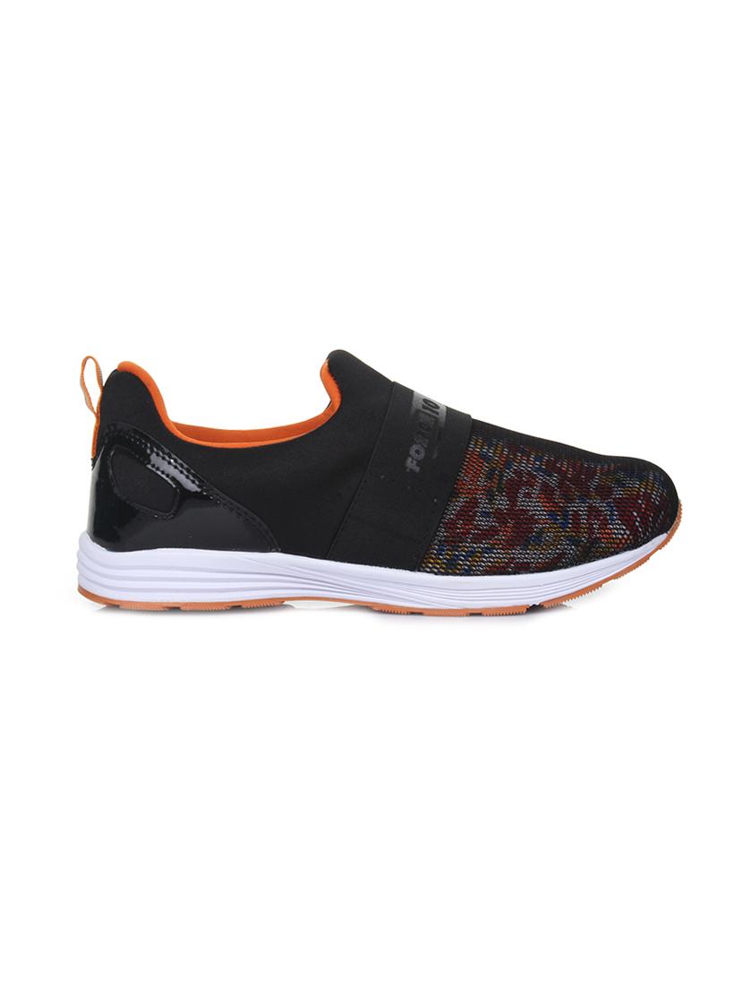 black slip on sports shoes - 16267409 - Zoom Image - 2