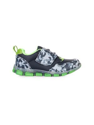 green leatherette sports shoes - 16267561 - Standard Image - 2