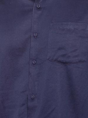 purple solid casual shirt - 16268438 - Standard Image - 5