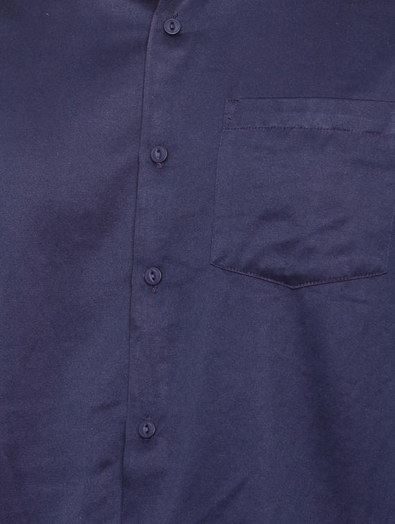 purple solid casual shirt - 16268438 - Zoom Image - 5