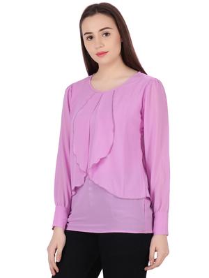 long sleeves layered top - 16269511 - Standard Image - 2