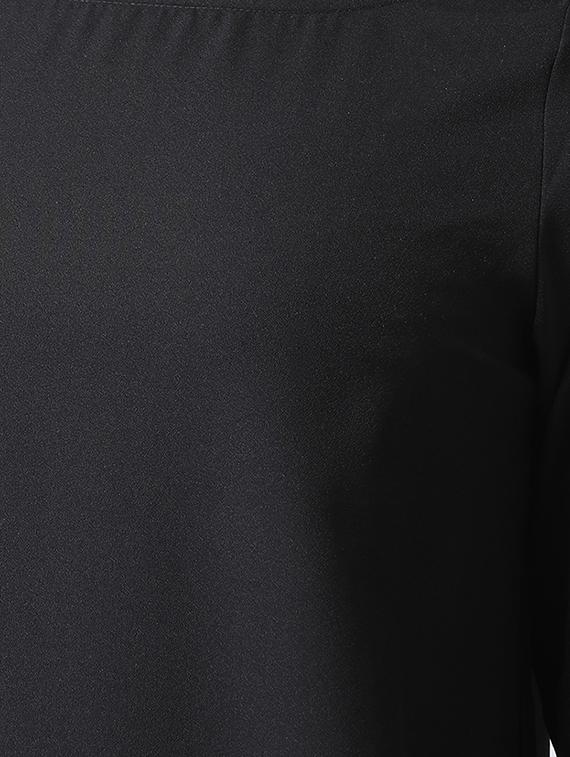 layered ruffle boat neck top - 16269567 - Zoom Image - 5